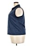 IZOD 100% Polyester Blue Sleeveless Blouse Size 2X (estimated) - photo 5
