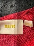Maeve Red Sleeveless Blouse Size M - photo 7