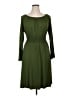 Max Studio Solid Green Casual Dress Size XL - photo 1