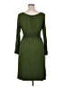Max Studio Solid Green Casual Dress Size XL - photo 2