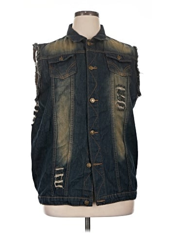 Assorted Brands Denim Vest (view 1)