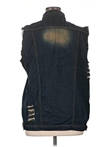 Assorted Brands Denim Vest (view 2)