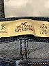 Hollister Chevron-herringbone Blue Jeans Size 24 waist - photo 4