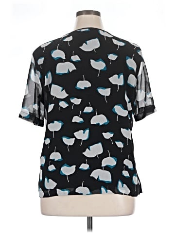 DKNY Short Sleeve Blouse (view 2)