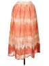 Chico's Tie-dye Orange Casual Skirt Size Sm (0) - photo 1