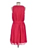 Halston Heritage 100% Polyester Solid Pink Cocktail Dress Size M - photo 2