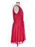 Halston Heritage 100% Polyester Solid Pink Cocktail Dress Size M - photo 4