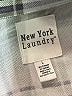 New York Laundry Plaid Ivory 3/4 Sleeve Blouse Size L - photo 7
