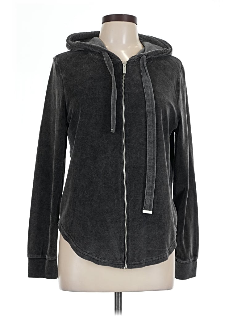 Pre-owned Signature Studio Zip Up Hoodie In Black