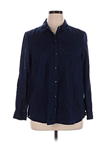 Charter Club Long Sleeve Button-Down Shirt (view 1)
