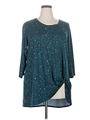 Cuddl Duds 3/4 Sleeve T-Shirt (view 1)