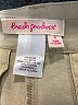 Fresh Produce Solid Tan Ivory Khakis Size 8 - photo 7