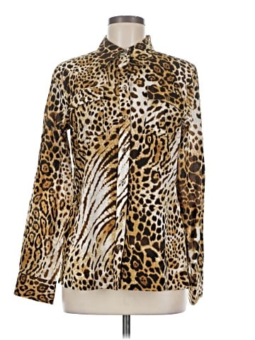 Jones New York Signature Long Sleeve Blouse (view 1)