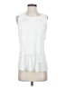 Creative Design Works 100% Polyester White Sleeveless Blouse Size S - photo 1