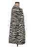 Talbots 100% Polyester Stripes Ivory Coat Size 8 - photo 4