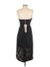 Max Azria 100% Polyester Black Cocktail Dress Size 4 - photo 2