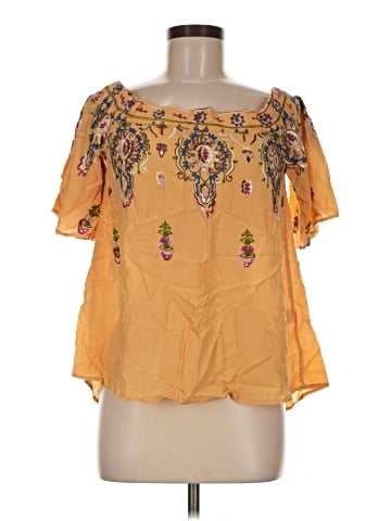 Democracy Short Sleeve Blouse (view 1)
