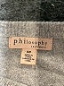 Philosophy Republic Clothing Silver Pullover Sweater Size S - photo 7