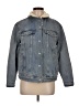 Topshop 100% Cotton Blue Denim Jacket Size 6 - photo 1