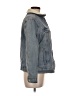 Topshop 100% Cotton Blue Denim Jacket Size 6 - photo 4