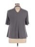 SO Gray Short Sleeve Top Size XL - photo 2