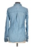 SO 100% Lyocell Blue Long Sleeve Button-Down Shirt Size M - photo 2