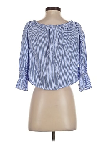 Timing 3/4 Sleeve Blouse (view 2)