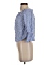 Timing 100% Cotton Blue 3/4 Sleeve Blouse Size S - photo 5