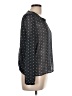 Glassons Polka Dots Black Long Sleeve Blouse Size 12 - photo 4