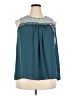 ModCloth 100% Polyester Teal Sleeveless Blouse Size 2X - photo 1