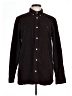 Tommy Hilfiger Chevron-herringbone Black Long Sleeve Button-Down Shirt Size L - photo 1