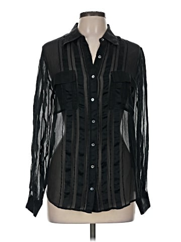 Le Superbe Long Sleeve Silk Top (view 1)