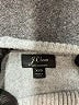 J.Crew 100% Cashmere Silver Cashmere Pullover Sweater Size XXS - photo 7