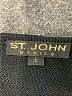 St. John Black Sleeveless Top Size L - photo 7