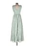 Lulus 100% Polyester Green Casual Dress Size M - photo 2