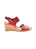 Clarks Red Wedges Size 7 1/2 - photo 1