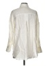 Zara Solid Ivory Long Sleeve Button-Down Shirt Size XS - photo 2