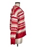 Talbots Chevron-herringbone Red Pullover Sweater Size M - photo 4