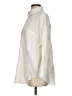 Zara Solid Ivory Long Sleeve Button-Down Shirt Size XS - photo 5