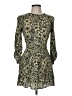 Zara Basic Paisley Green Cocktail Dress Size M - photo 1