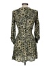 Zara Basic Paisley Green Cocktail Dress Size M - photo 2