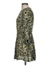 Zara Basic Paisley Green Cocktail Dress Size M - photo 5