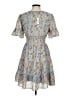 Max Studio Paisley Blue Casual Dress Size M - photo 2