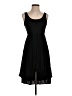 Eloise Solid Black Casual Dress Size 4 - photo 1