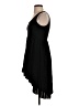Eloise Solid Black Casual Dress Size 4 - photo 5