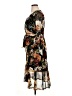 Connected Apparel Print Black Cocktail Dress Size 14 (petite) - photo 5