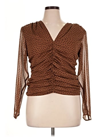 Express Long Sleeve Blouse (view 1)