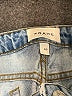 FRAME 100% Cotton Hearts Blue Jeans Size 33 waist - photo 4