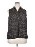 Dana Buchman 100% Polyester Black Sleeveless Blouse Size XXL - photo 1