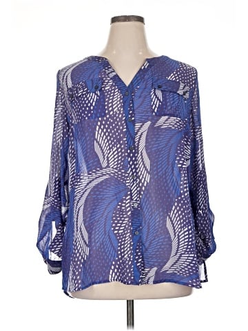 Lane Bryant 3/4 Sleeve Blouse (view 1)